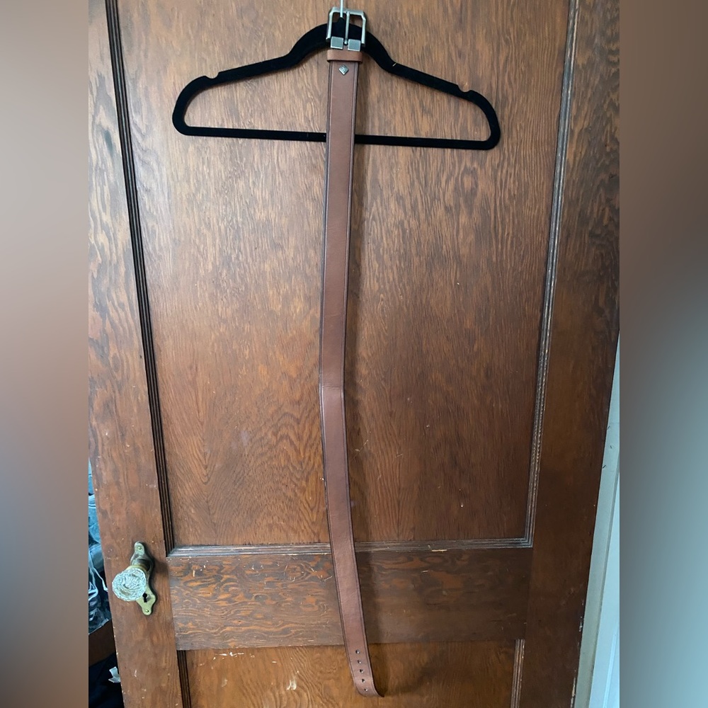 Columbia Brown Leather Belt- 38/95